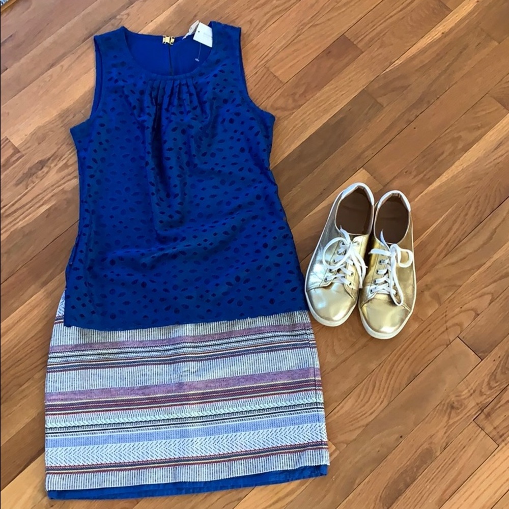 Gap Aztec / Boho Mini skirt in shades of blue